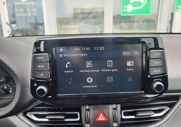 Hyundai I30 cena 81900 przebieg: 62300, rok produkcji 2021 z Starachowice małe 92